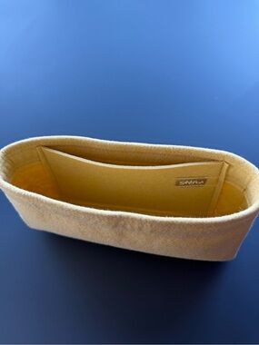 Samorga Felt Purse Organizer for LV Pochette Accessoires in Yellow